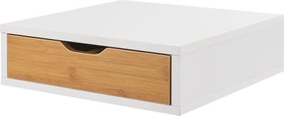 Bureau organizer Vieremä met 1 lade 9x30x31 cm bamboe