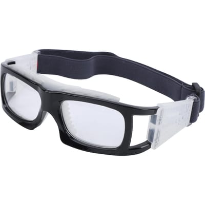 Lunettes de Sport Basketball Football Anlorr Badminton Tennis Lunettes Antidéflagrantes(noir ) noir