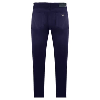 Emporio Armani Slim Fit Heren Navy Chino Broek