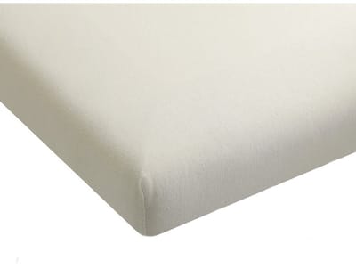 Hoeslaken Jersey Katoen - Topdekmatras Ecru - 100x200 - 100% Katoen - Oeko-Tex gecertificeerd