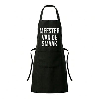 Meester van de smaak Barbeque Schort | BBQ Zomer Schort | Keuken Schort