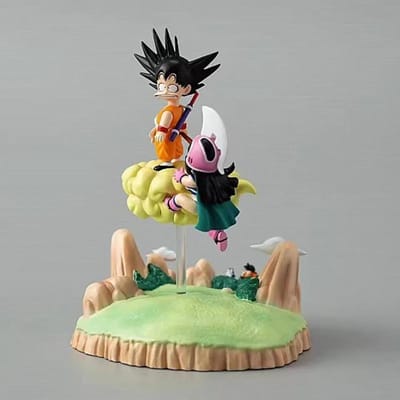Anime Dragon Ball Figuren Goku Figuur Chichi Actiefiguur Dbz Pvc Standbeeld Schattig Poppetje Gk Verzamelbaar Figuur Ornament Speelgoed Cadeaus beige