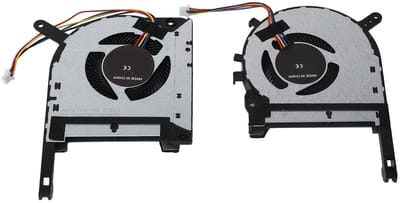Laptop CPU en GPU Koelventilator Set - 4 Pin Vervangingsventilator voor TUF Gaming FX505 en FX705 - Efficiënte Warmteafvoer en Betrouwbare Prestaties