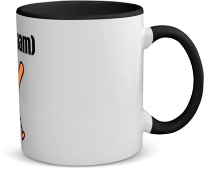 Akyol - honkbal met knuppels met eigen naam koffiemok - theemok - zwart - Honkbal - atleten - iemand die houdt van honkbal - verjaardag - cadeau - kado - 350 ML inhoud