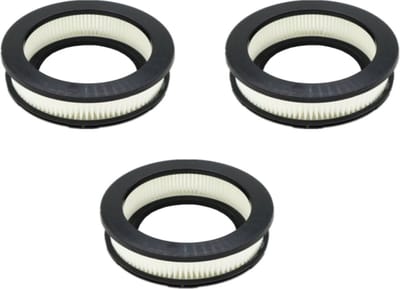 Replacements® Motorfilters geschikt voor Rowenta X-Force Flex 11.60 - 12.6 - 14.60 en 15.60 - ZR009008 - 3 stuks