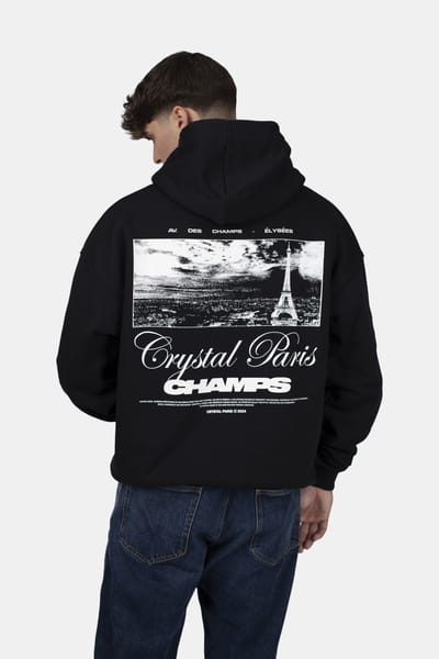 Crystal Paris Oversized hoodie Laville