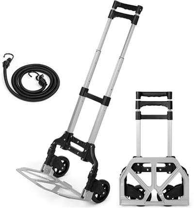 Opvouwbare steekwagen - Heavy Duty multifunctionele trolley voor maximaal 80 kg