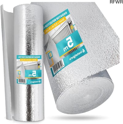 RFWR® Warmtereflecterende Isolatiefolie 3 x 0,5 x 5 m voor Radiatoren - Bespaar Energie en Geld