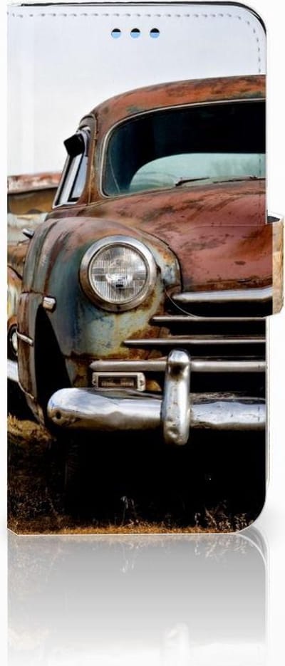 Samsung Galaxy S9 Telefoonhoesje met foto Vintage Auto