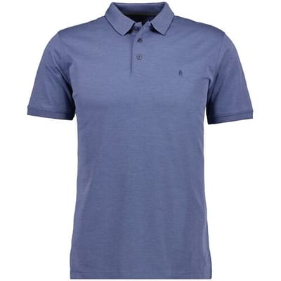 Ragman Uni Polo Light Cotton Mix Blue Turquoise / male
