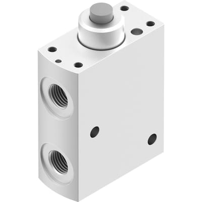 Festo 3/2 NC Monostabiele Stang Aangedreven Ventiel G1/8 750L/Min -0.95 - 10Bar/-14 - 145Psi - 8031295