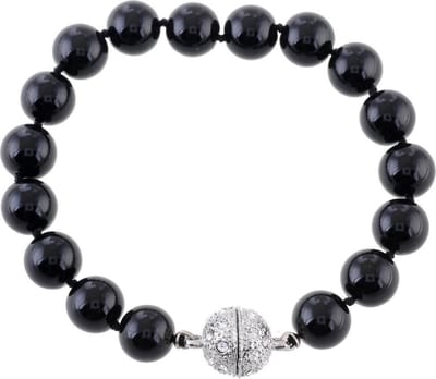 Behave - Parelarmband met magneetsluiting - avondlook accessoire