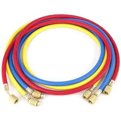 1.5m 600psi 1/4in Airconditioning Fluoride Buis Koelvloeistof Koudemiddel Toevoegingsgereedschap Accessoire
