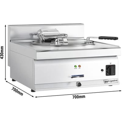 GGM Gastro Elektro Fisch Fritteuse - 25 Liter - 15 kW