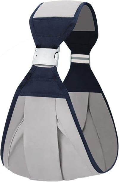 Draagzak Baby - Babydraagdoek Peuter - Comfortabel Dragen - Imitatie-baarmoeder Ontwerp - 0-36 Maanden - Grijs