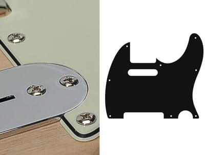 Boston TE-310-M pickguard, Teaser, standard, 3 ply, mint green