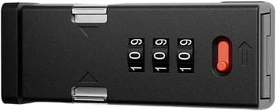 Wachtwoord Bolt Lock - Deurslot Grendel - Deuren Beveiligen - Boorvrije Installatie - 0-5 mm Spleet - Zilver