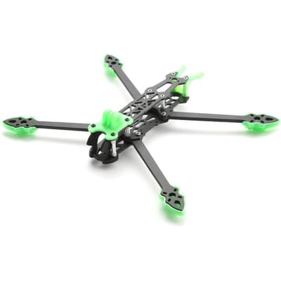 Mark4 8inch 375mm met 5mm arm Quadcopter Frame 3K Carbon Fiber 8   FPV Freestyle Afstandsbediening groen