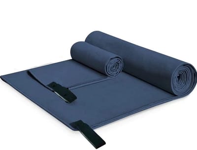 EXCITAT Microvezelhanddoek - Compacte microvezelhanddoek - Geweldig als sporthanddoek, reishanddoek, strandhanddoek - Snel drogend en lichtgewicht - Grote badhanddoek - Sport, fitness, sauna