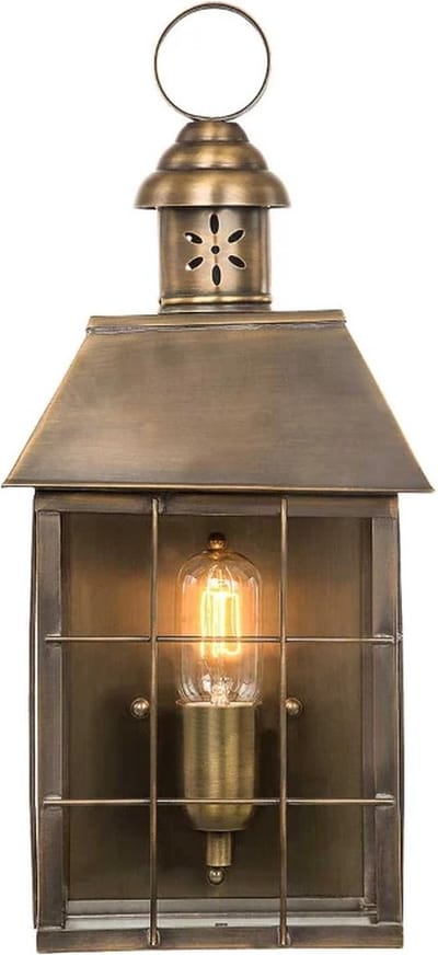 Wandlamp - Steady Lighting -  -  - E27 - L: 12cm - Voor Buiten - Woonkamer - Eetkamer - Solid