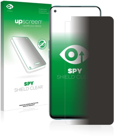 upscreen - privacy screenprotector voor OnePlus Nord CE 5G - Folie Beschermfolie Blauwlichtfilter