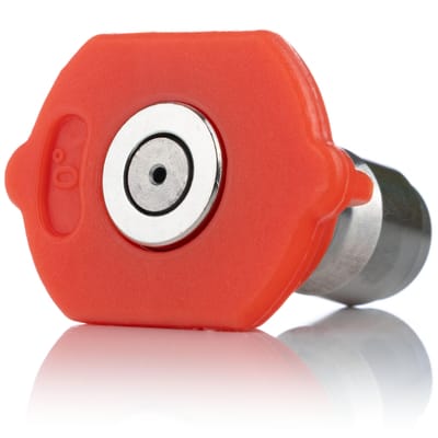 Rosfix Spuitmond Set 5 Stuks - Snelkoppeling Spuitmonden 0°/15°/25°/40°/60° - 250 Bar 3600PSI 1/4" - Geschikt voor Parkside, Lavor