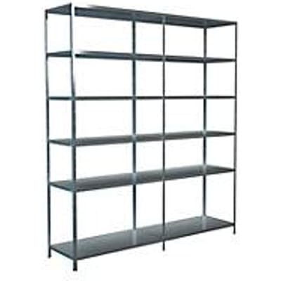 Legborden zonder grendels, H 2300 x B 2000 x D 500, gegalvaniseerd