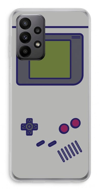 Case Company® - Hoesje geschikt voor Samsung Galaxy A23 hoesje - Game On - Soft Cover Telefoonhoesje - Bescherming aan alle Kanten en Schermrand