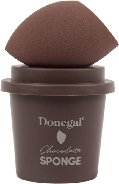 Morning Coffee make-up spons met etui Chocolade Spons 4352