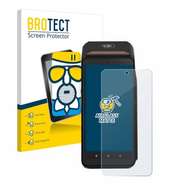 BROTECT - Screenprotector voor ingenico Axium DX8000 - Folie Beschermfolie Beschermglas matte