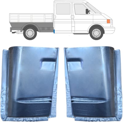 Reparatiepaneel achter hoek voor Volkswagen Transporter T4 1990-2003