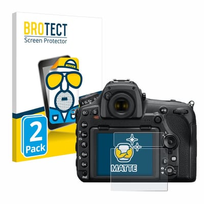 BROTECT - Screenprotector voor Nikon D850 - Folie Beschermfolie matte 2 Stuks