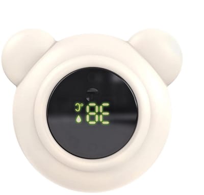 Digitale Badthermometer - Drijvende Monitor - Veilig Baden - Berenfiguur Design - 8 x 7.5 cm - Uniek