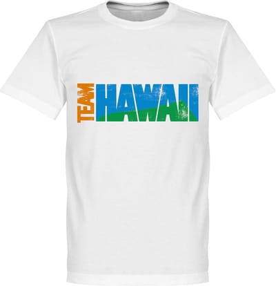 Team Hawaii T-Shirt - Wit - M