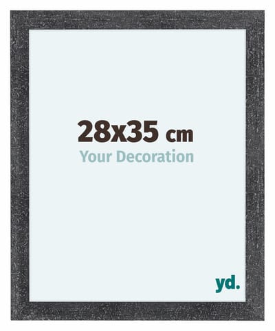 Your Decoration - Fotolijst 28x35 cm - MDF - Grijs Geveegd - Como