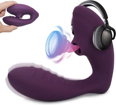 ALLGoods. Krachtige Clitoris Zuiger – Sex Toys voor Vrouwen Luchtdruk - Zuigende Masturbator - Sex Toys Femme - Rose Vibrator - Bewegende Dildo - USB-Oplaadbaar - Waterdicht - Discreet Verzonden