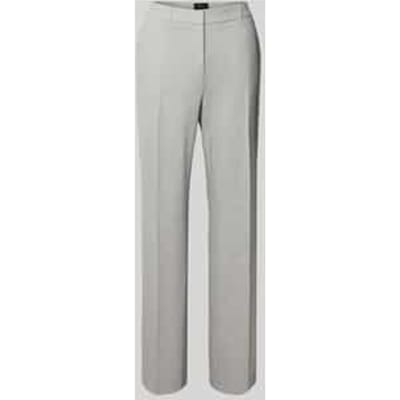 s.Oliver - female - Gestructureerde pantalon van viscosemix met een hoge tailleband