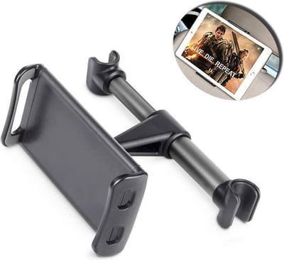 Tablethouder Auto - Achterbank universele 4-11 inch Rugleuning hoofdsteun Houder Tablet bevestiging 360 graden verstelbaar Universeel