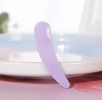 10 Stuks - Cosmetische spatels - Crème - Make up stokjes - Make up gadgets - Smeerspatels voor make up - Maskerkwast - Paars