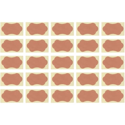 25 stuks Okselzweetpad Zelfklevend Unisex Wegwerp Anti-Transpirant Absorberend Okselzweet beige