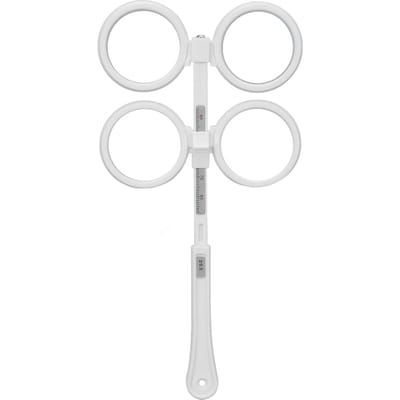 Optische Flipper Plastic Verstelbaar Optometrie Flip Lens Instrument met Visustestkaart voor white