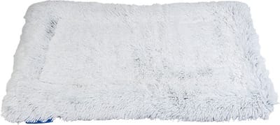 Animal Boulevard - Hondenkussen - Benchkussen - Long Plush - Kleur: Grijs - Maat L: 88x55 cm