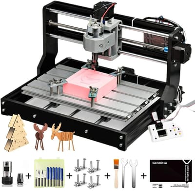 RONN® Laser Graveermachine - Graveermachine - Lasergraveermachine - Zwart - ‎‎40cm x 40cm x24 cm