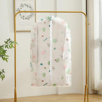 Kledingstofhoes - Opberghoes - Kleding Beschermen - Wasbaar Materiaal - 60x100cm - Mat Transparant