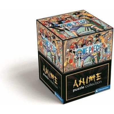 Clementoni - Puzzel - 500 Stukjes - One Piece - Anime collection - Cube - Puzzel Voor Kinderen en Volwassenen