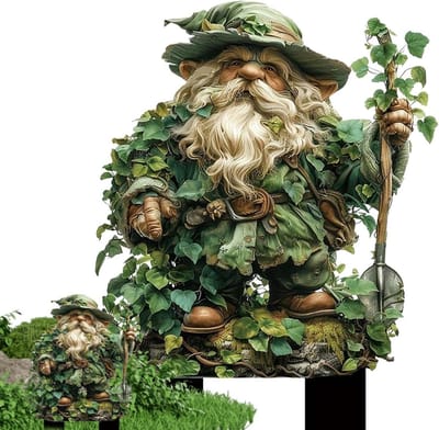 Tuin Decoratie - Grandinsteek Beeld - Bloembedden Verfraaien - Weerbestendig Acryl - N.v.t. - Meerdere Kleuren