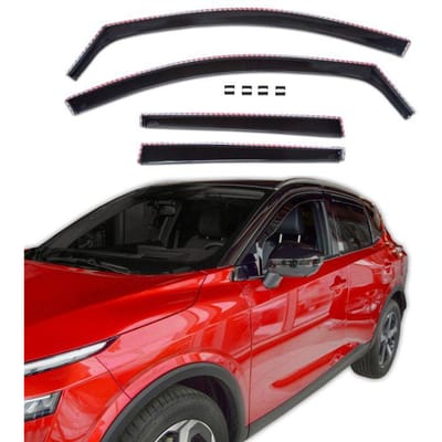 Wind deflectors - Nissan Qashqai 3 (J12) sinds 2021 - Aerodynamica - UV-bestendig acryl - Eenvoudige montage
