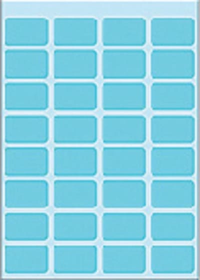 Etiket herma 3643 12x19mm blauw 160st | 10 stuks