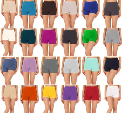 Merry Style MS-MS10-391-LE Dames Leggings - Sport - Vrijetijdsbroek - Hotpants - Shorts - Boxershorts - Kort - Viscose - Zwart - XXL
