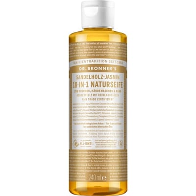 Dr. Bronner's Zeep 18-in-1 natuurlijke zeep Vloeibare Dames 240 ml